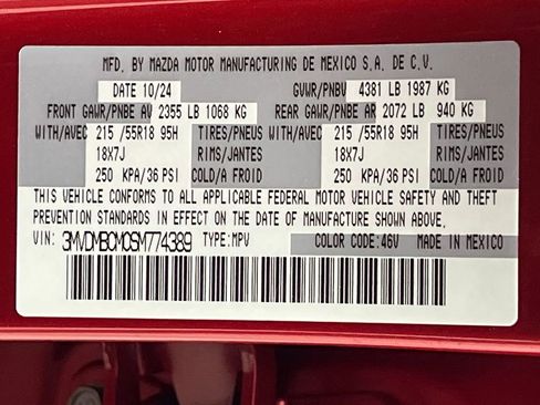 Used 2025 MAZDA CX-30 AWD 2.5 S w/ Preferred Package image 62