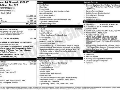 Used 2021 Chevrolet Silverado 1500 LT w/ Convenience Package II AWD/4WD image 27