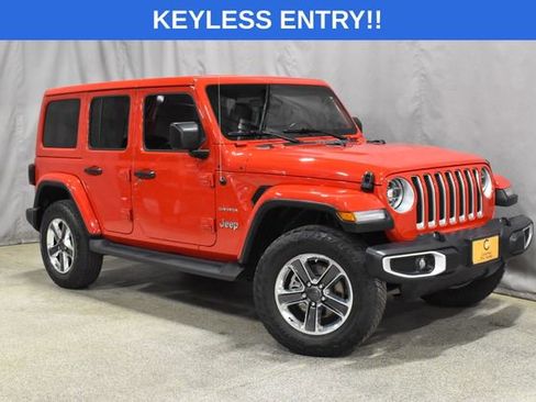 Certified 2020 Jeep Wrangler Unlimited Sahara w/ LED Lighting Group image 3