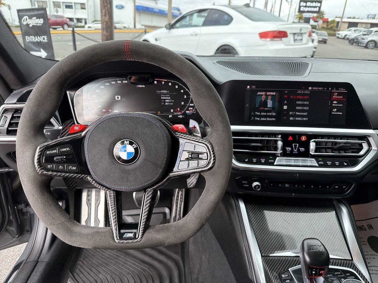 Used 2021 BMW M4 Competition w/ M Carbon Exterior Package RWD image 32