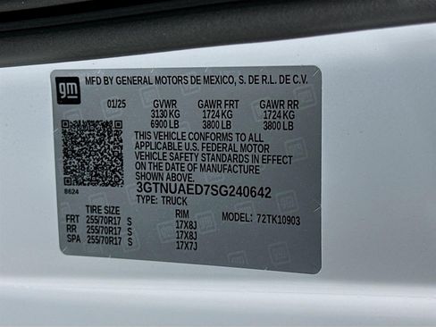 Certified 2025 GMC Sierra 1500 Pro w/ Trailering Package AWD/4WD image 24