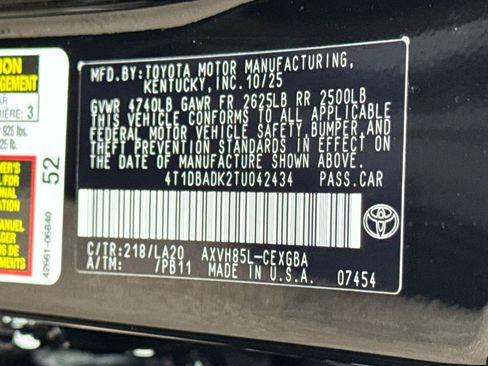 Used 2026 Toyota Camry XSE image 42