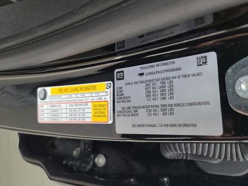 Used 2023 Chevrolet Tahoe Z71 w/ Z71 Off-Road Package image 44