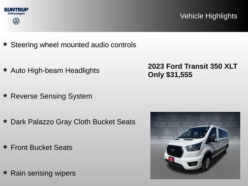 Used 2023 Ford Transit 350 XLT image 16