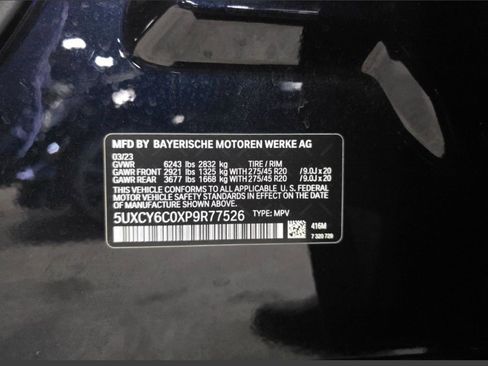 Used 2023 BMW X6 xDrive40i w/ M Sport Package image 12