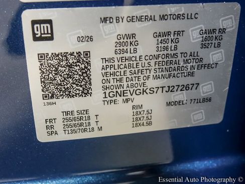 New 2026 Chevrolet Traverse LT w/ Driver Confidence Package image 23