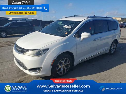 Used 2017 Chrysler Pacifica Touring-L Plus w/ Tire & Wheel Group image 1