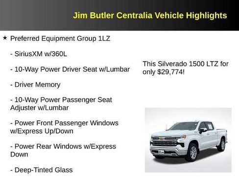 Used 2022 Chevrolet Silverado 1500 LTZ w/ LTZ Premium Package AWD/4WD image 5