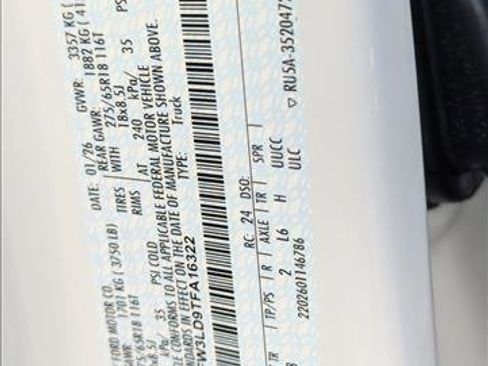 New 2026 Ford F150 XLT w/ Equipment Group 302A MID image 16