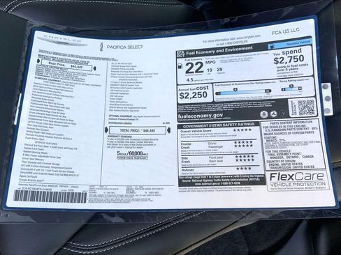 New 2026 Chrysler Pacifica Select image 19