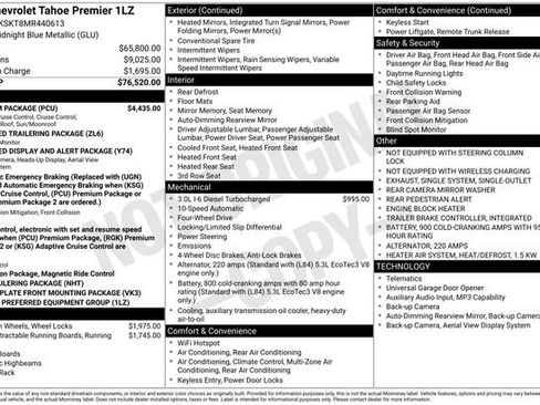 Certified 2021 Chevrolet Tahoe Premier w/ Premium Package image 32