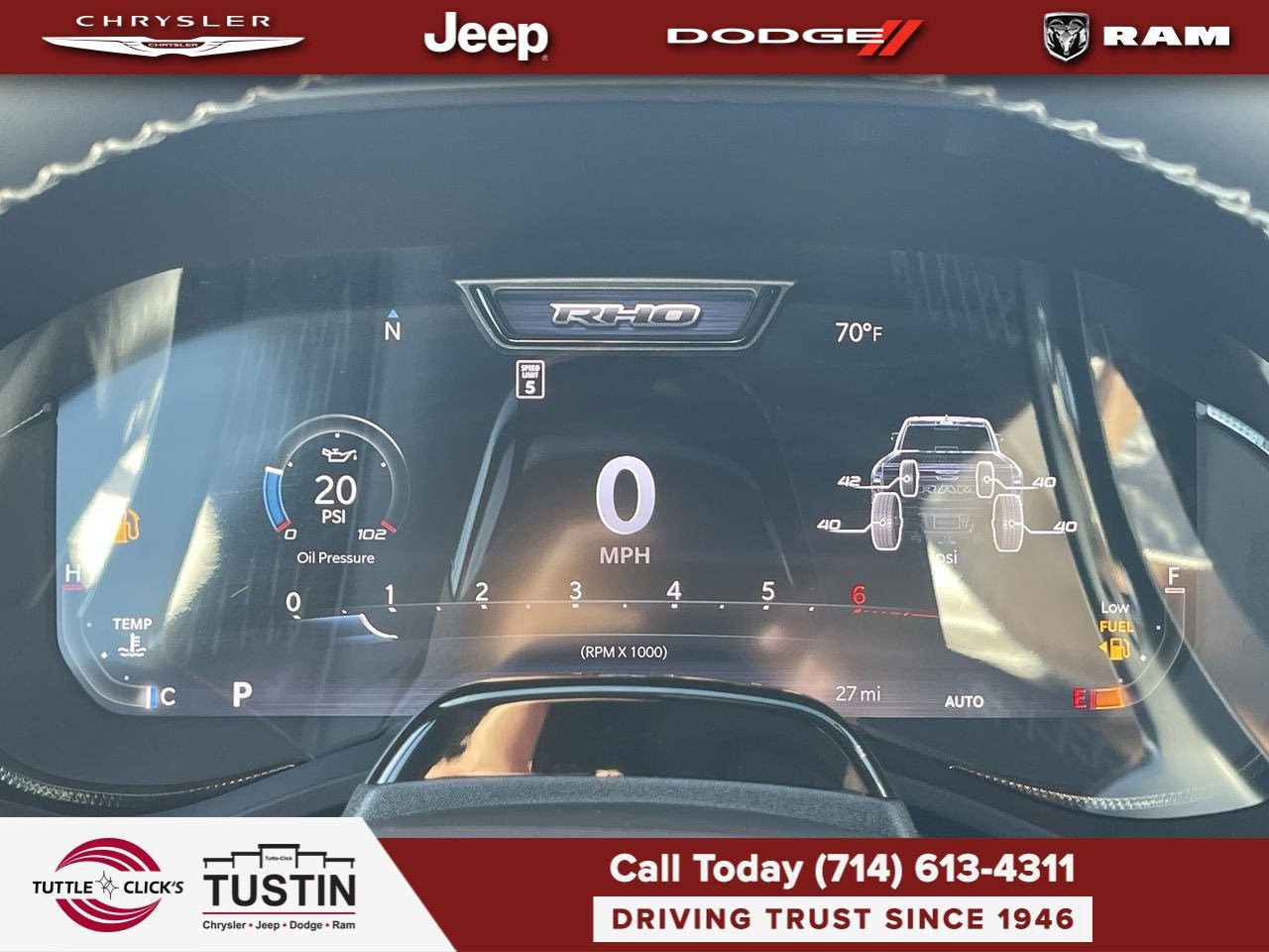 New 2026 RAM 1500 RHO w/ RHO Level 1 Equipment Group AWD/4WD image 24