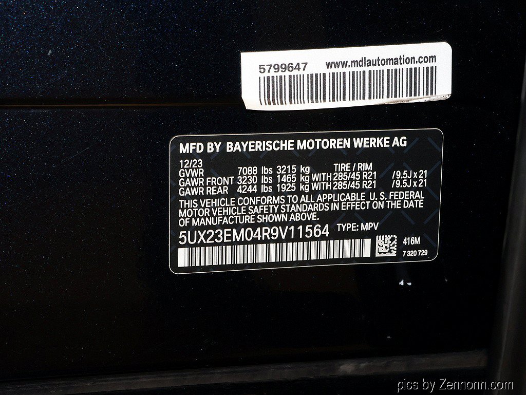 Certified 2024 BMW X7 xDrive40i w/ M Sport Package AWD/4WD image 44