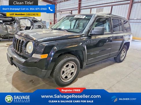 Used 2012 Jeep Patriot Sport w/ PWR Value Group FWD image 1