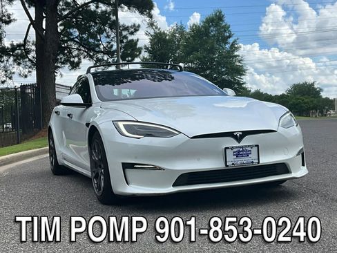 Used 2021 Tesla Model S Plaid AWD/4WD image 3