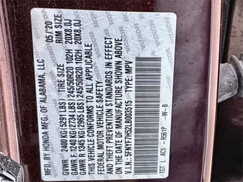 Used 2020 Honda Passport EX-L image 39