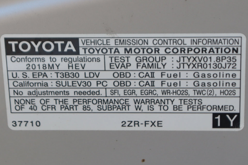 Used 2018 Toyota Prius Prime Premium w/ Carpet Mat Package FWD image 12