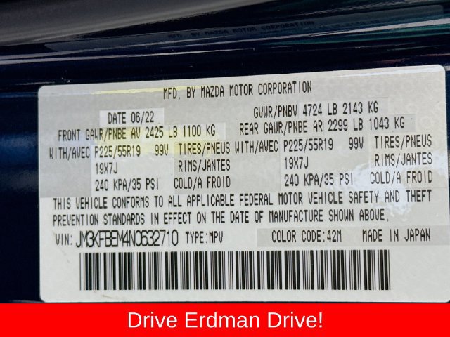 Used 2022 MAZDA CX-5 AWD 2.5 S w/ Premium Plus Pkg image 32