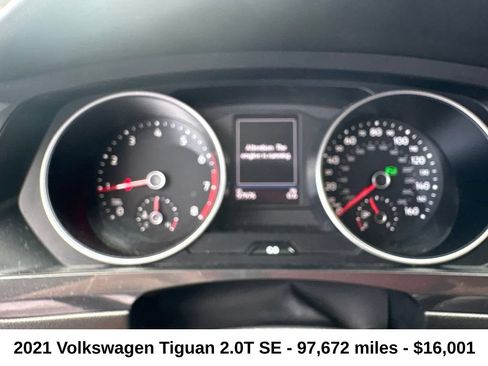 Used 2021 Volkswagen Tiguan SE FWD image 32