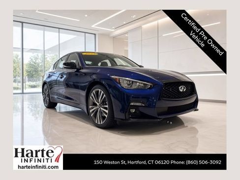 Certified 2023 INFINITI Q50 Sensory AWD/4WD image 1
