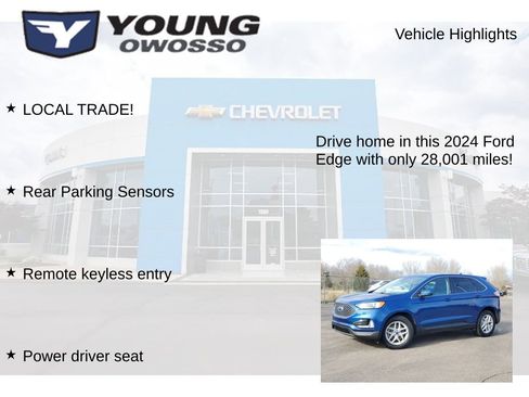 Used 2024 Ford Edge SEL w/ Convenience Package image 7