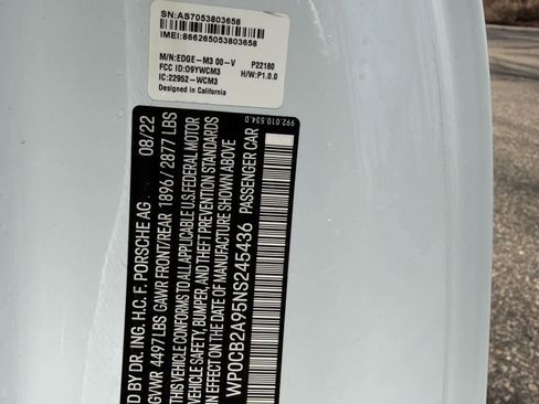Certified 2022 Porsche 911 Carrera S RWD image 17