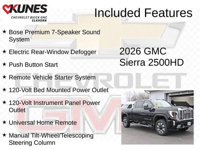 New 2026 GMC Sierra 2500 Denali w/ Denali Reserve Package