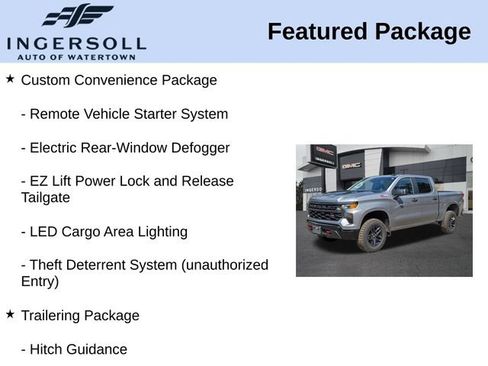Used 2026 Chevrolet Silverado 1500 Custom Trail Boss AWD/4WD image 15