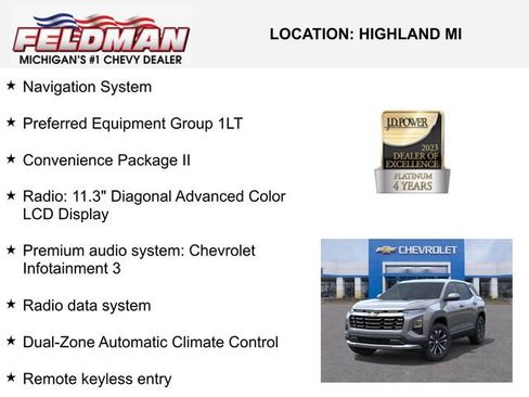 New 2026 Chevrolet Equinox LT w/ Convenience Package II image 3