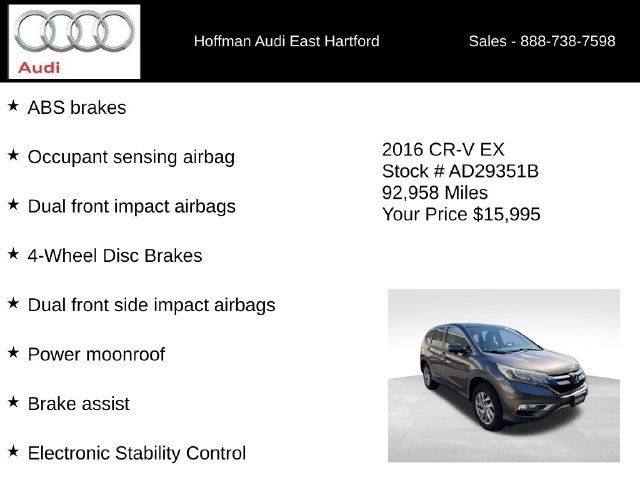 Used 2016 Honda CR-V EX image 24