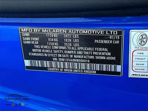 Used 2019 McLaren 570S Spider image 24