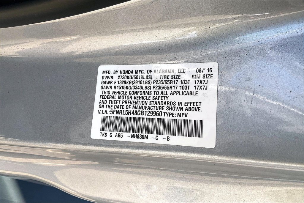 Used 2016 Honda Odyssey EX image 35