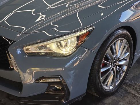 Used 2022 INFINITI Q50 Red Sport 400 w/ Carbon Fiber Package image 24