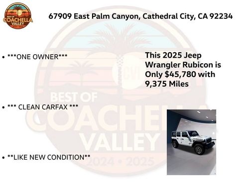 Used 2025 Jeep Wrangler Unlimited Rubicon AWD/4WD image 5