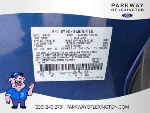 Used 2024 Ford Edge SEL w/ Convenience Package AWD/4WD image 35