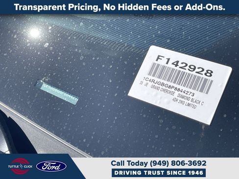 Used 2023 Jeep Grand Cherokee Limited w/ Luxury Tech Group II RWD image 32