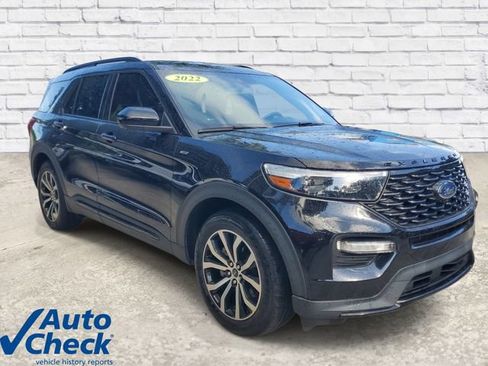 Used 2022 Ford Explorer ST-Line w/ Class IV Trailer Tow Package RWD image 5