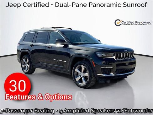 Certified 2022 Jeep Grand Cherokee L Limited AWD/4WD image 1