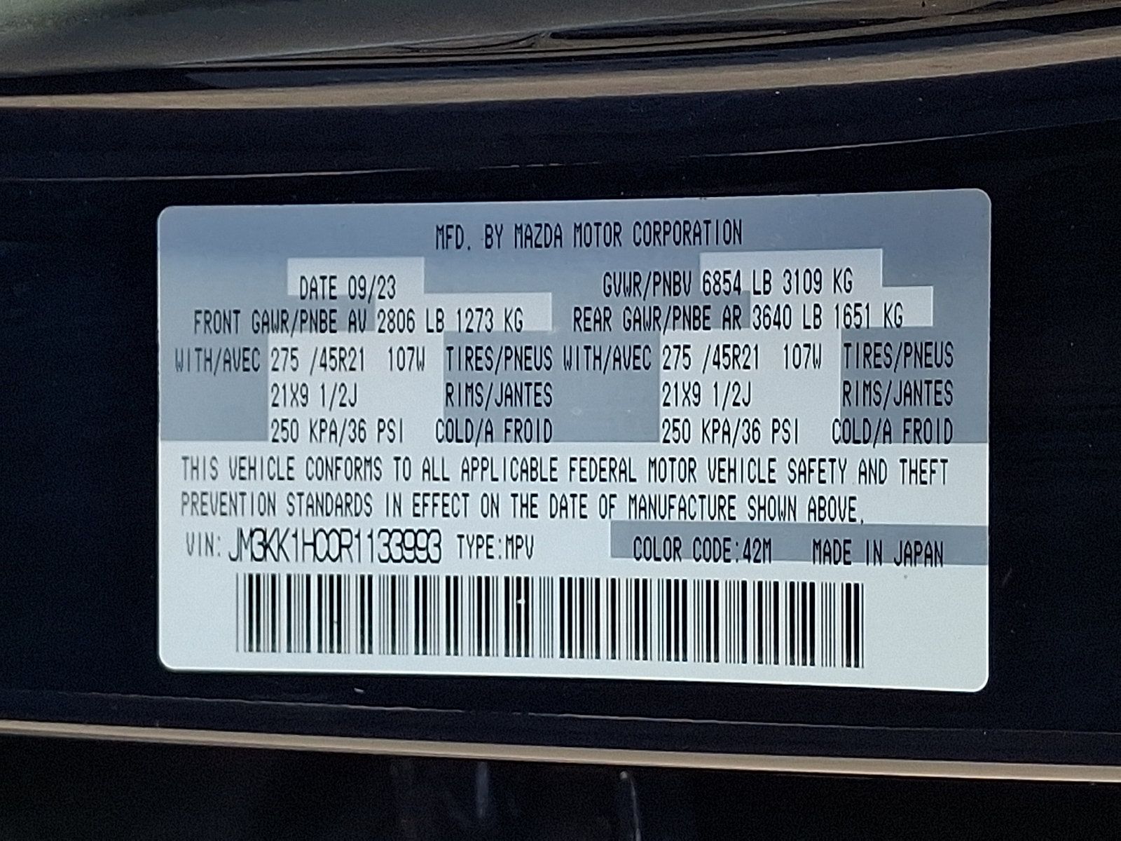 Used 2024 MAZDA CX-90 3.3 Turbo S AWD/4WD image 28