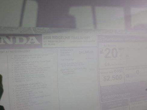 New 2026 Honda Ridgeline TrailSport image 29