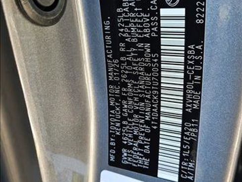 New 2026 Toyota Camry SE FWD image 17