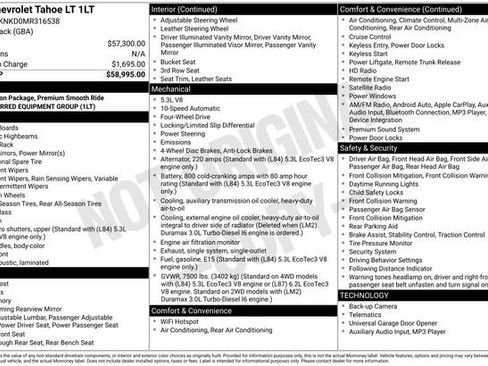 Certified 2021 Chevrolet Tahoe LT image 12