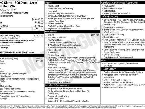 New 2026 GMC Sierra 1500 Denali w/ Technology Package image 5