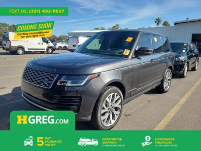 Used 2019 Land Rover Range Rover HSE