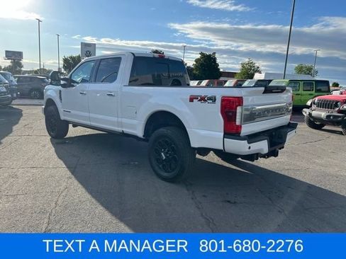 Used 2017 Ford F350 Platinum w/ Platinum Ultimate Package AWD/4WD image 3