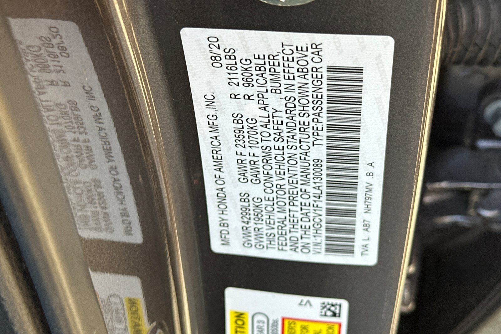 Used 2020 Honda Accord LX image 27