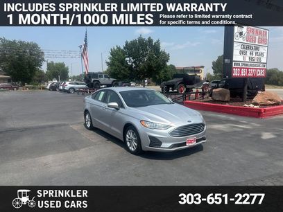 Used 2019 Ford Fusion SE