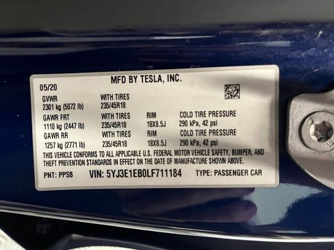 Used 2020 Tesla Model 3 Long Range AWD/4WD image 23