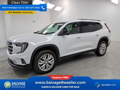 Used 2024 GMC Acadia Elevation AWD/4WD image 1