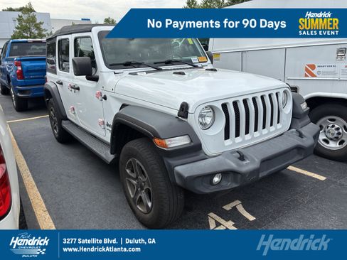 Used 2018 Jeep Wrangler Unlimited Sport S AWD/4WD image 1